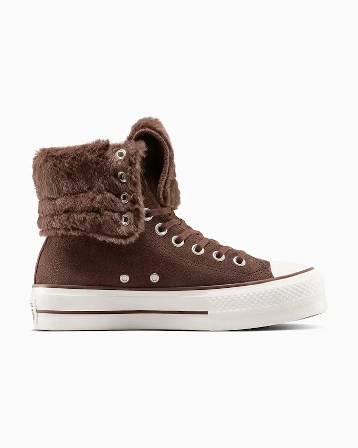 Converse Chuck Taylor All Star Star Fold Over Lift Yüksek Spor Ayakkabı