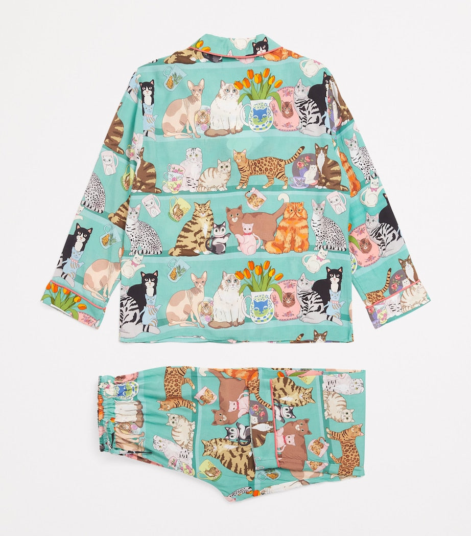 KAREN MABON KIDS Cat Collector Pyjama Set (2-13 Years)