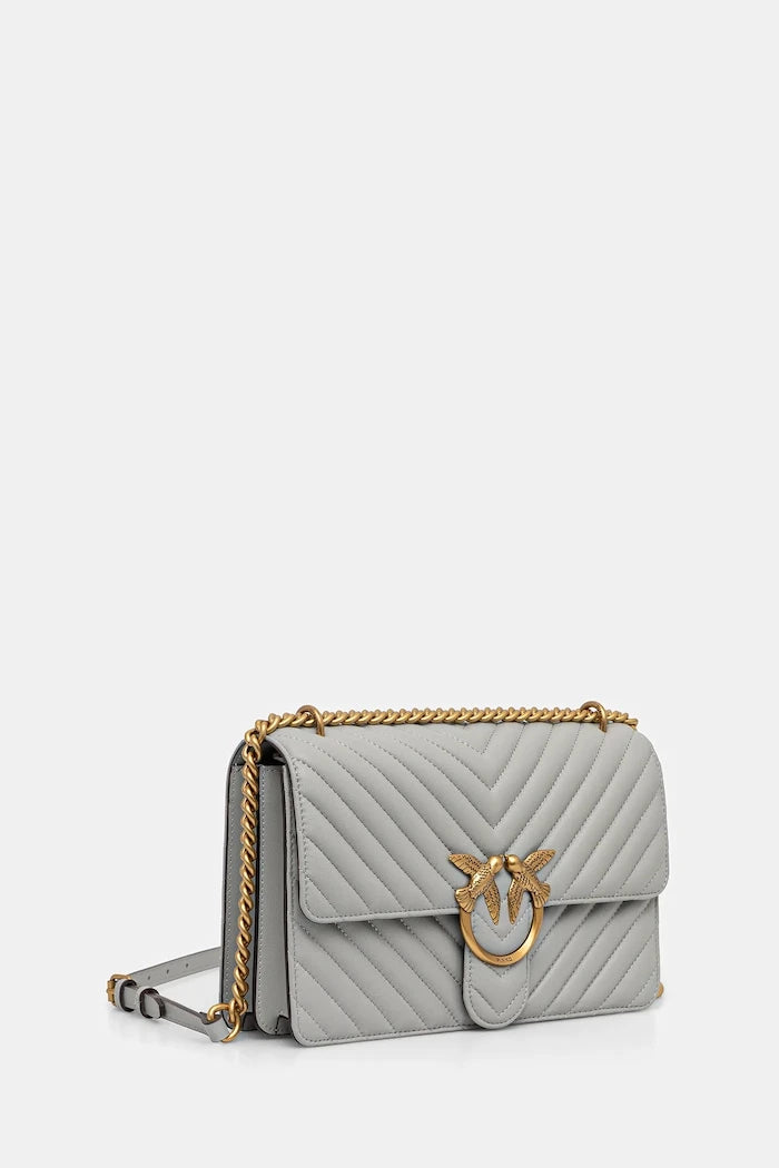 Pinko kadın deri crossbody çanta