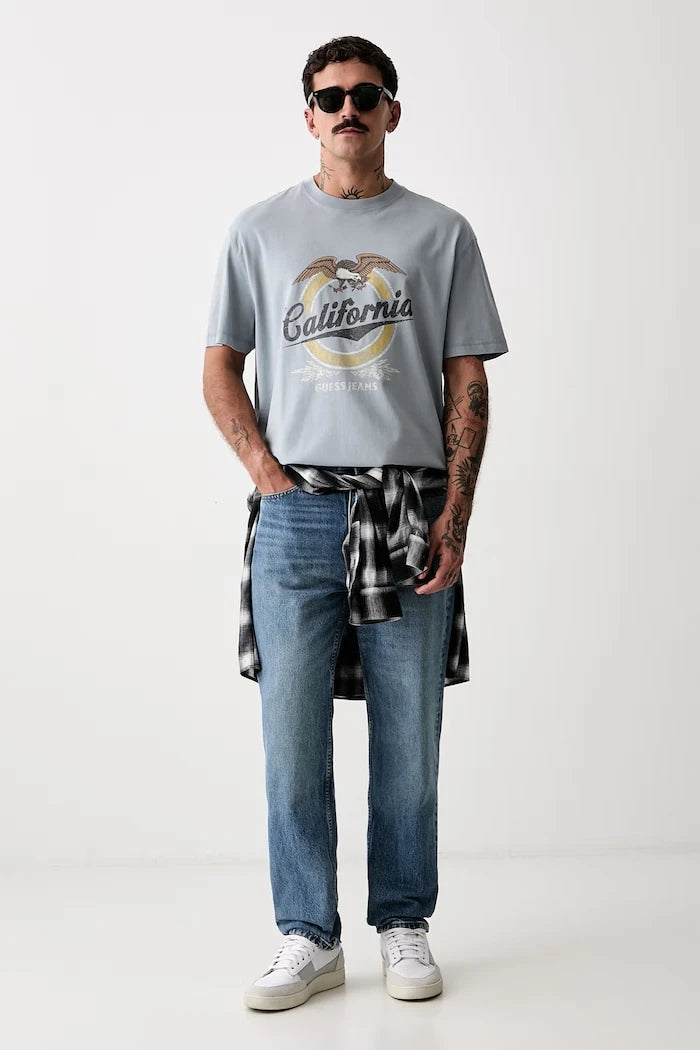Guess Jeans erkek pamuklu tişört