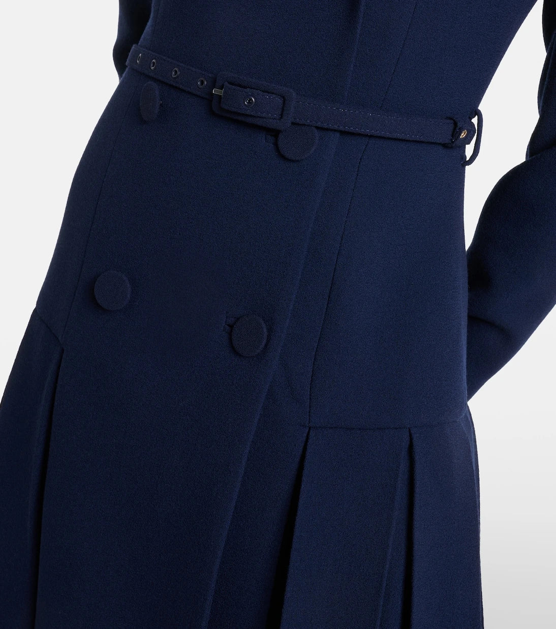 Emilia Wickstead - Chaney wool crêpe midi dress
