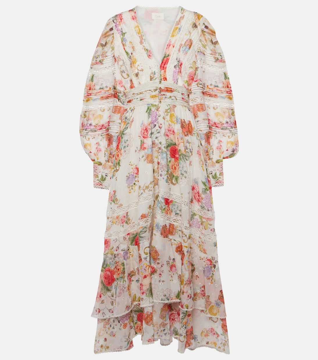 Camilla - Sew Yesterday floral midi dress