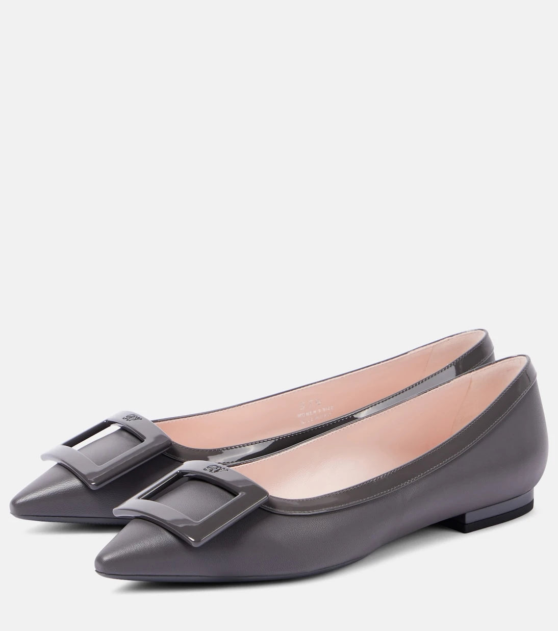 Roger Vivier - Gommettine leather ballet flats
