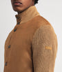 Linen Cardigan BROWN