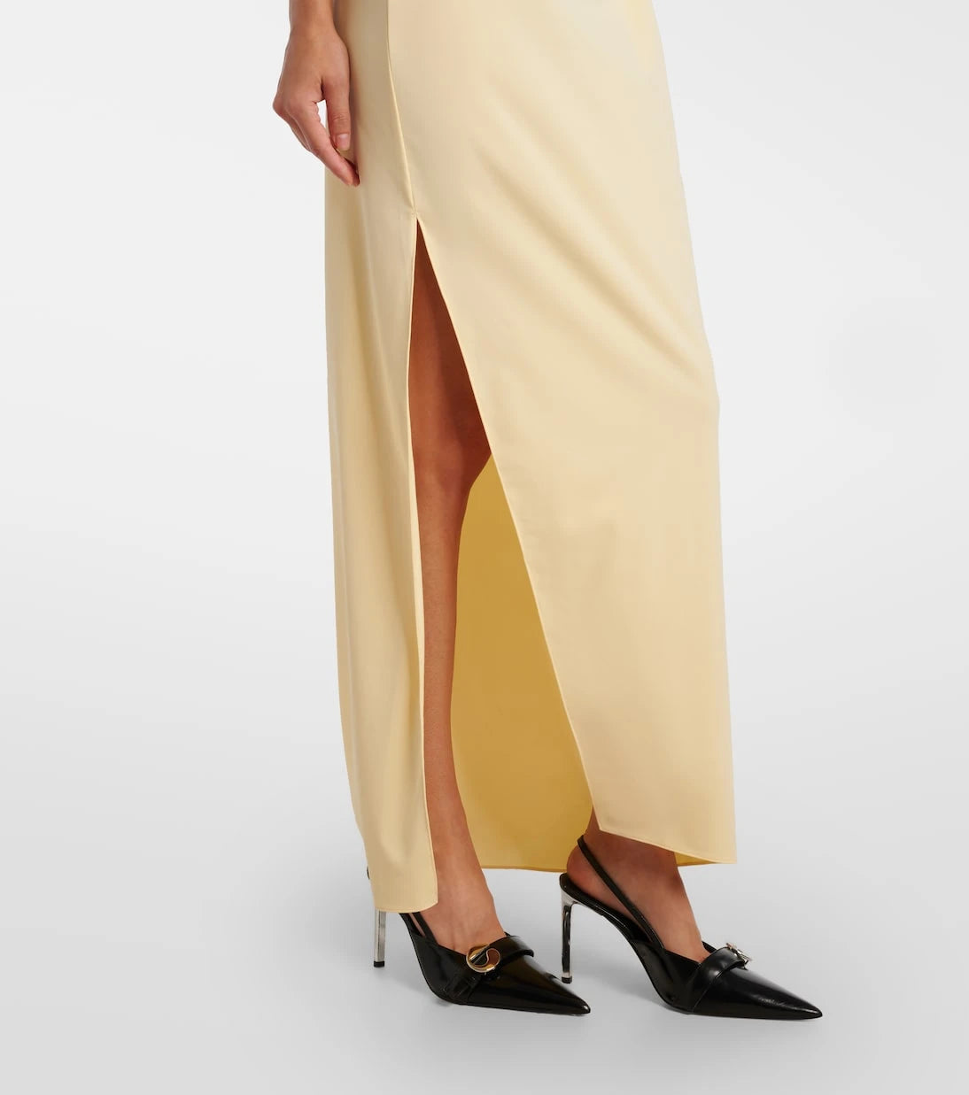 Coperni - Asymmetric floral gown