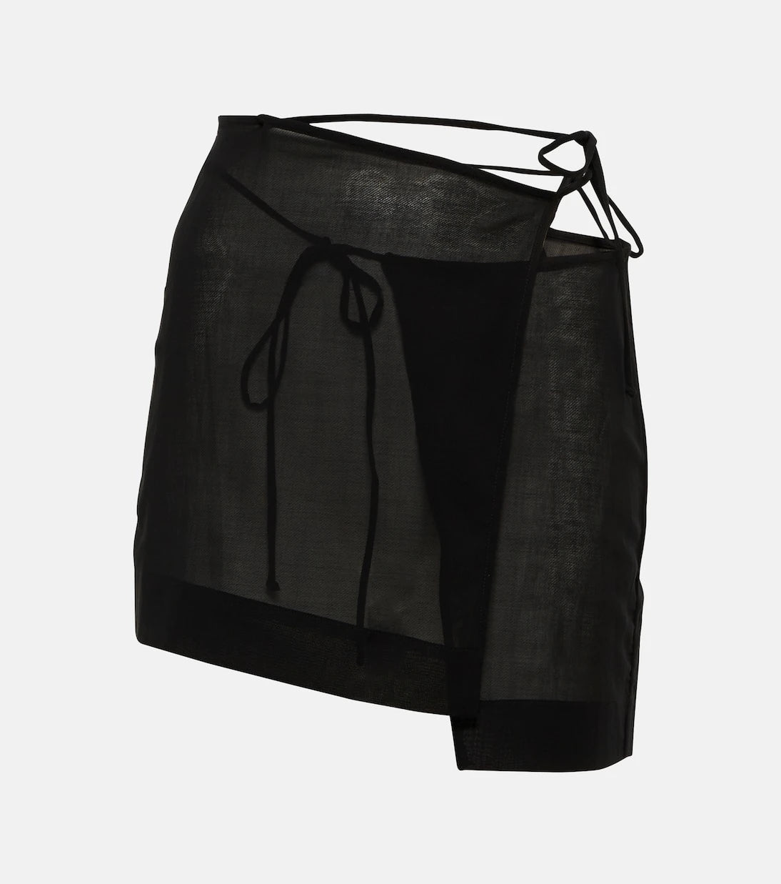 Nensi Dojaka - Asymmetric wrap miniskirt
