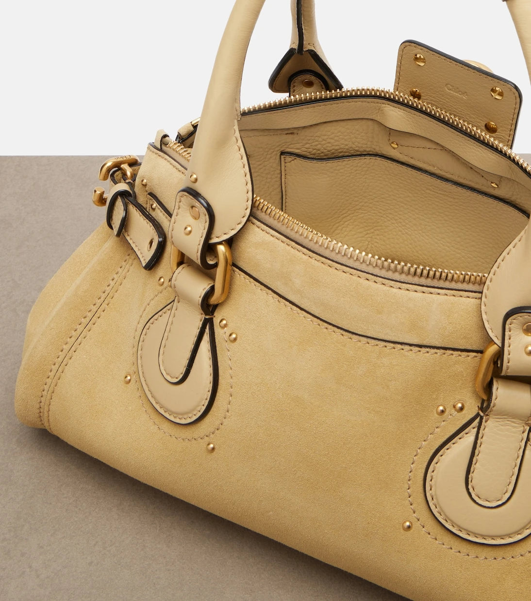 Chloé - Paddington suede shoulder bag