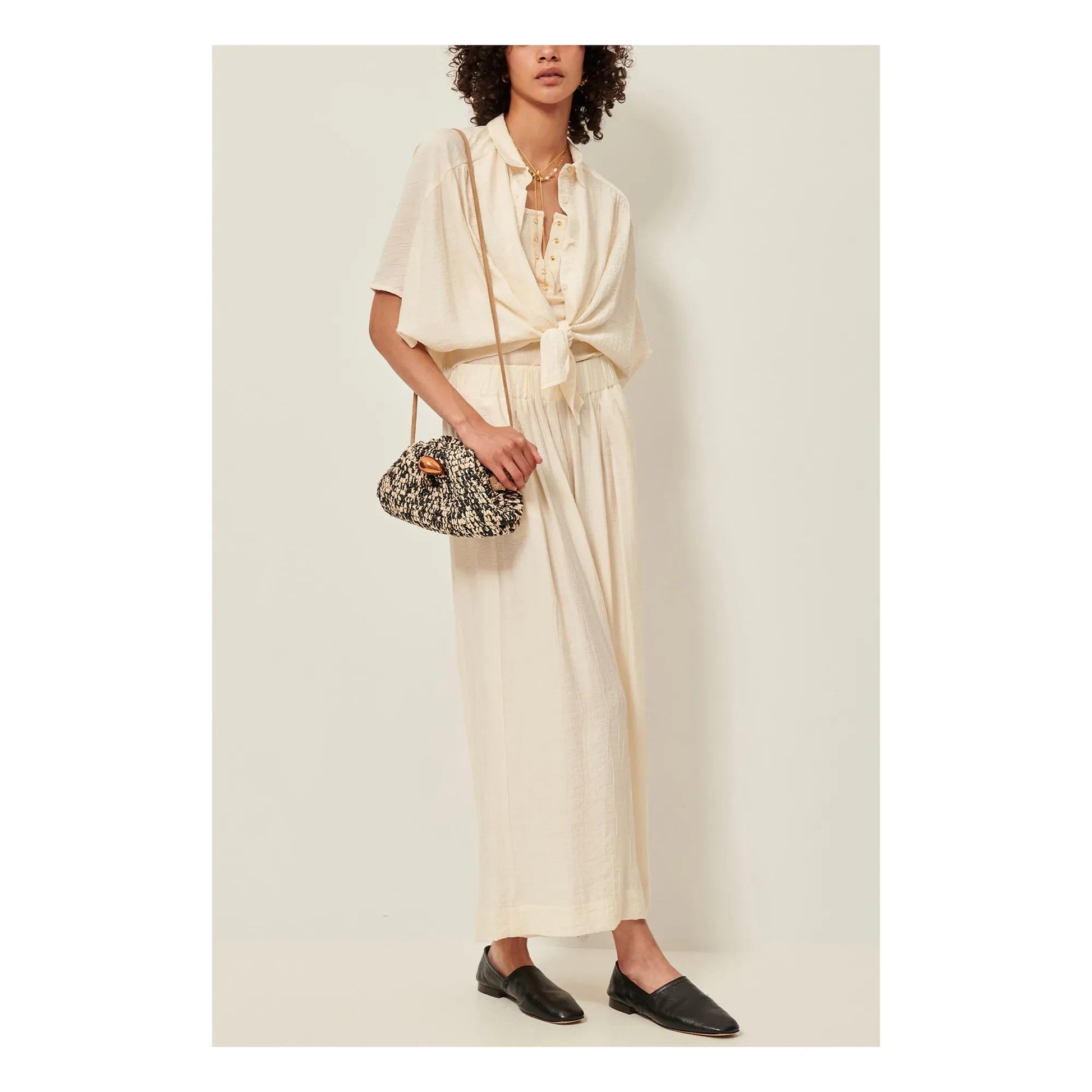 Sessùn - Alfassa blouse | Ecru