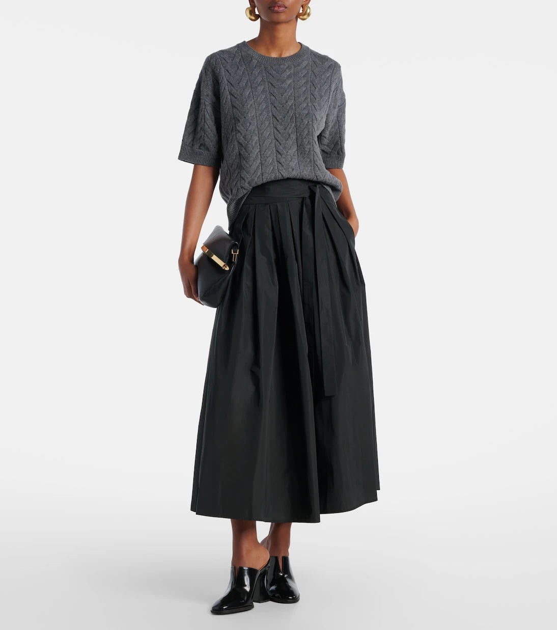 'S Max Mara - بلوزة Dominus الصوفية