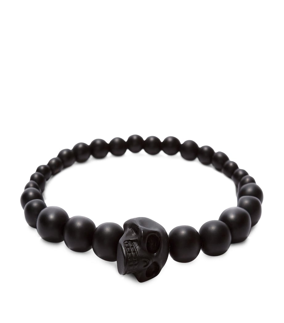 Beaded Skull Bracelet