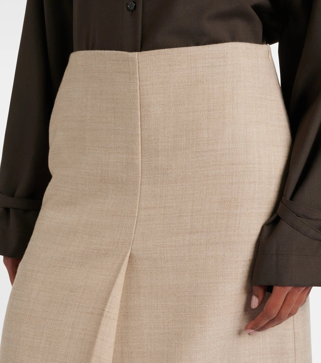 Joseph - Duggan virgin wool midi skirt