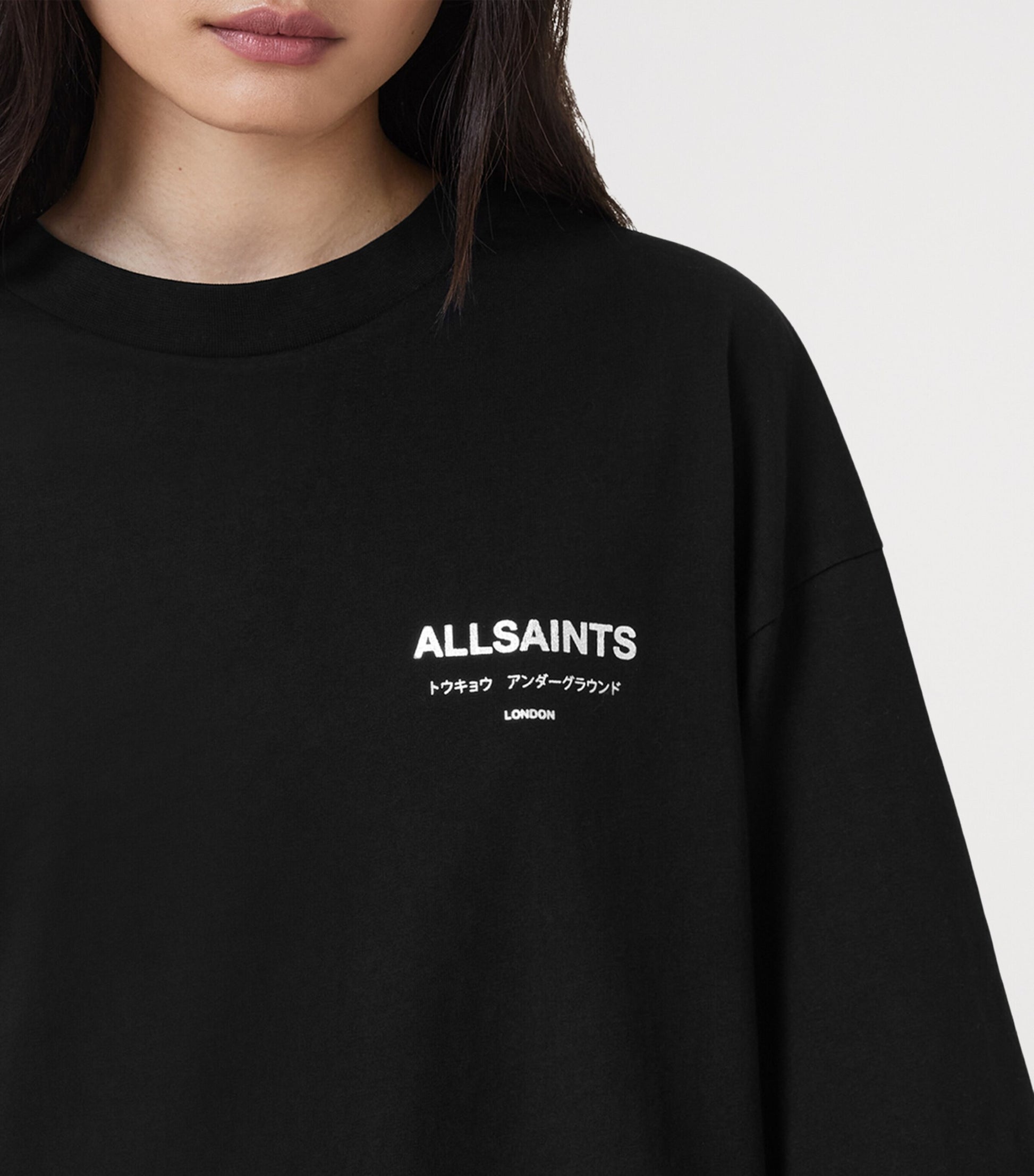 Black Organic Cotton Under Amelie T-Shirt