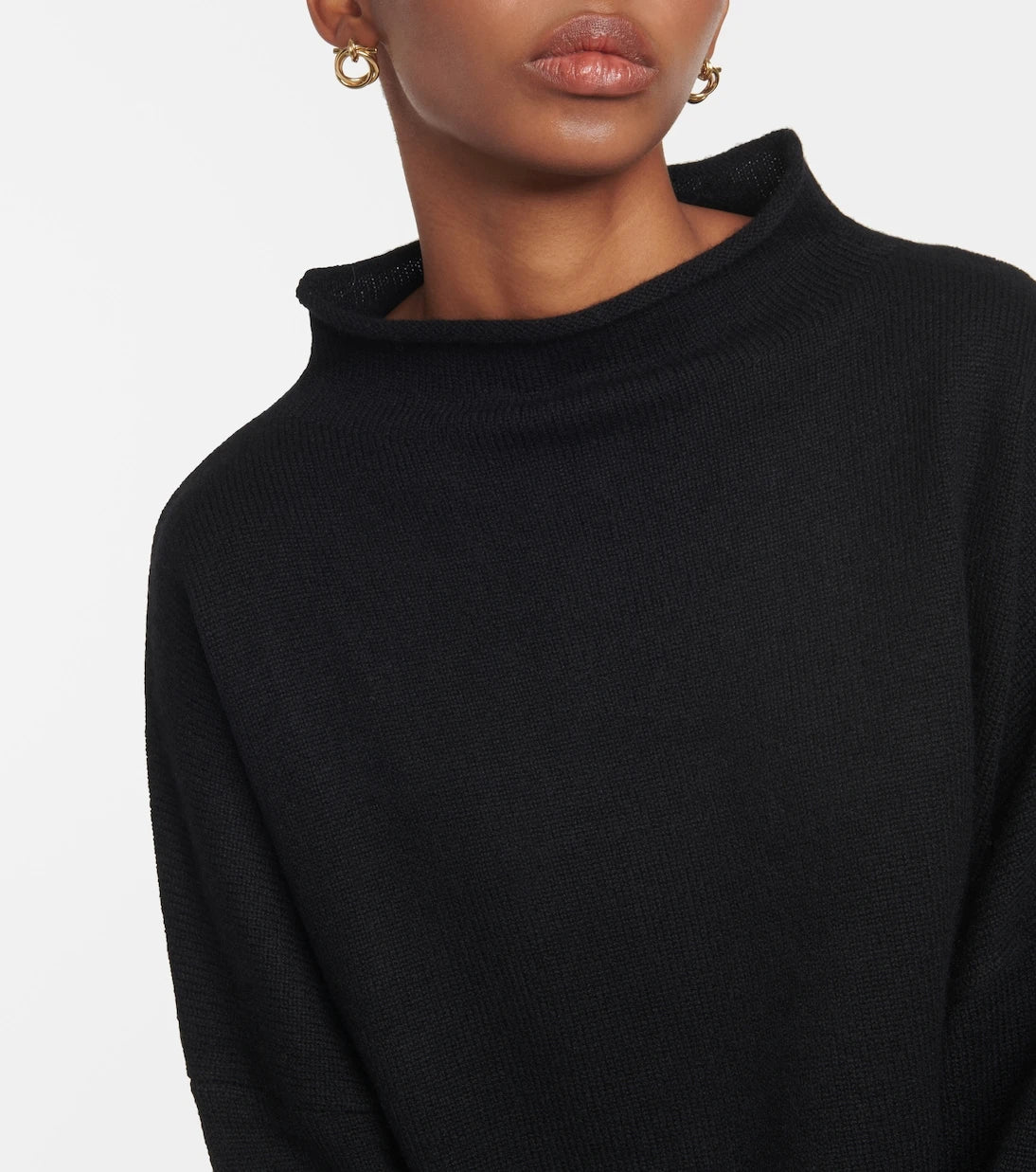Lisa Yang - Sandy cashmere mockneck sweater
