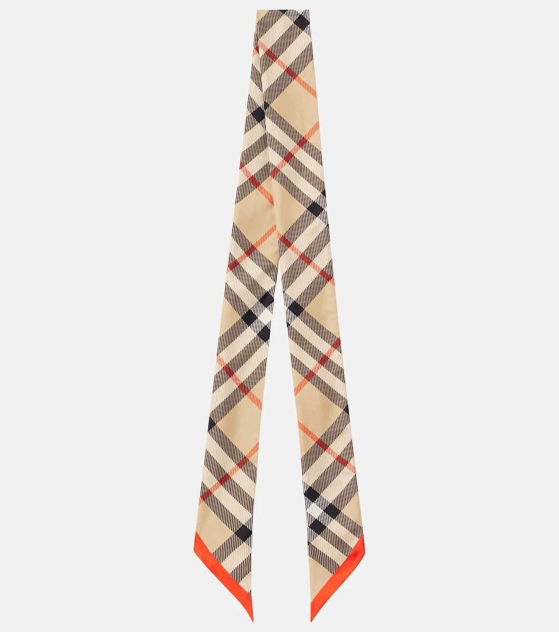 Burberry - Burberry Check silk twill scarf