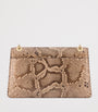 Bvlgari Beige Python Leather Serpenti Forever Shoulder Bag