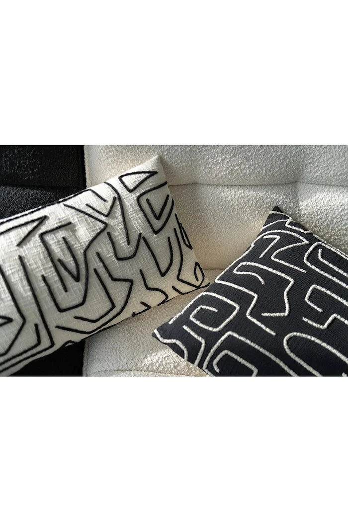 J-Line Pamuk dekoratif yastık 60 x 35 x 15 cm