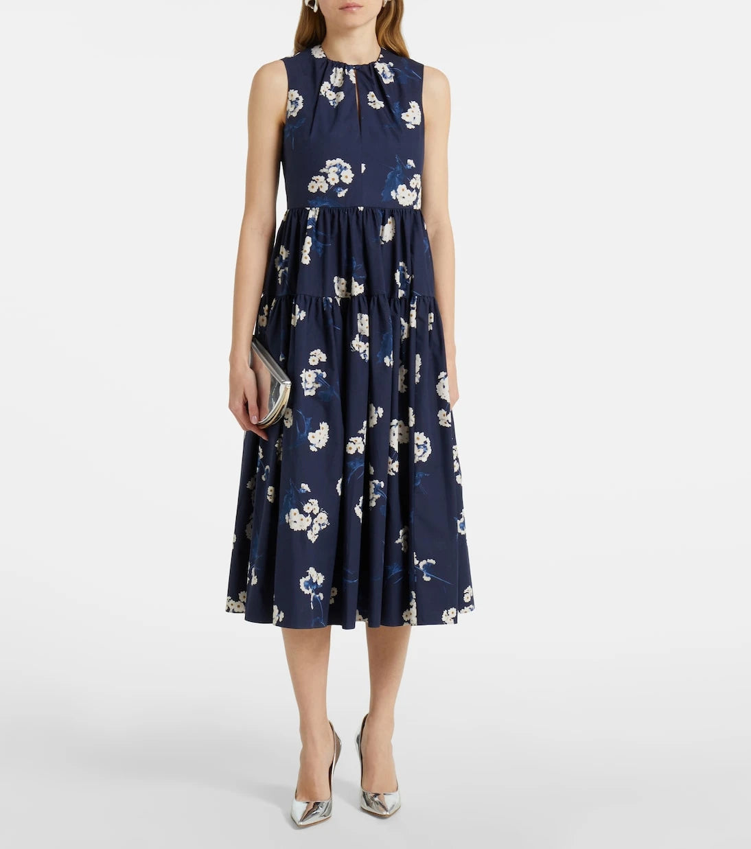 Erdem - Cotton midi dress
