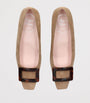 Roger Vivier Beige Suede Belle Vivier Pumps 45