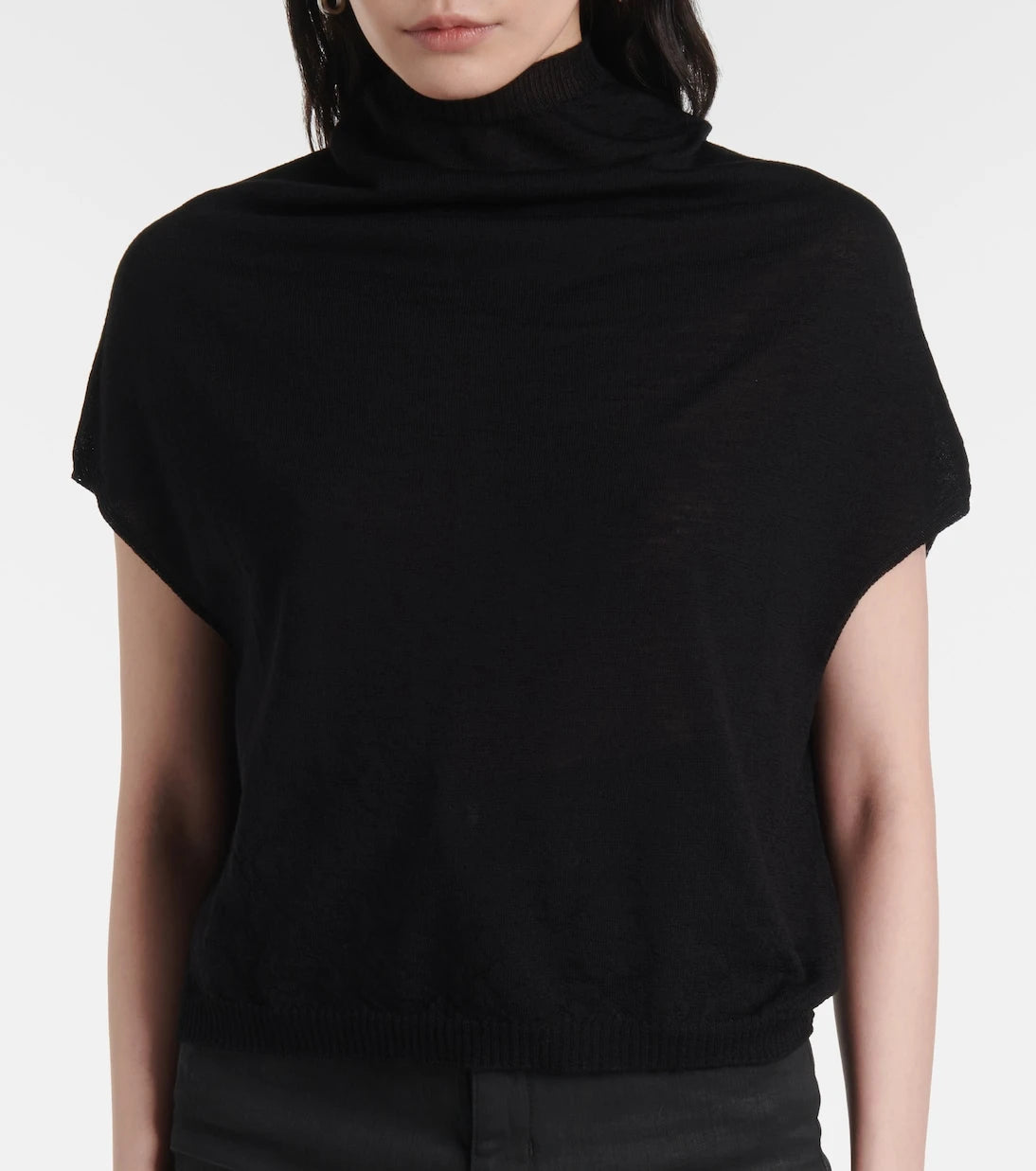 Rick Owens - Wool turtleneck top