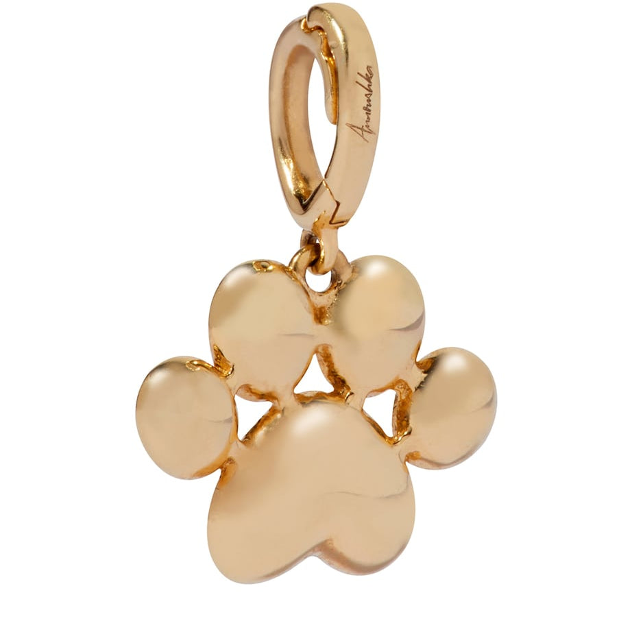 Annoushka Yellow Gold Paw Print Charm