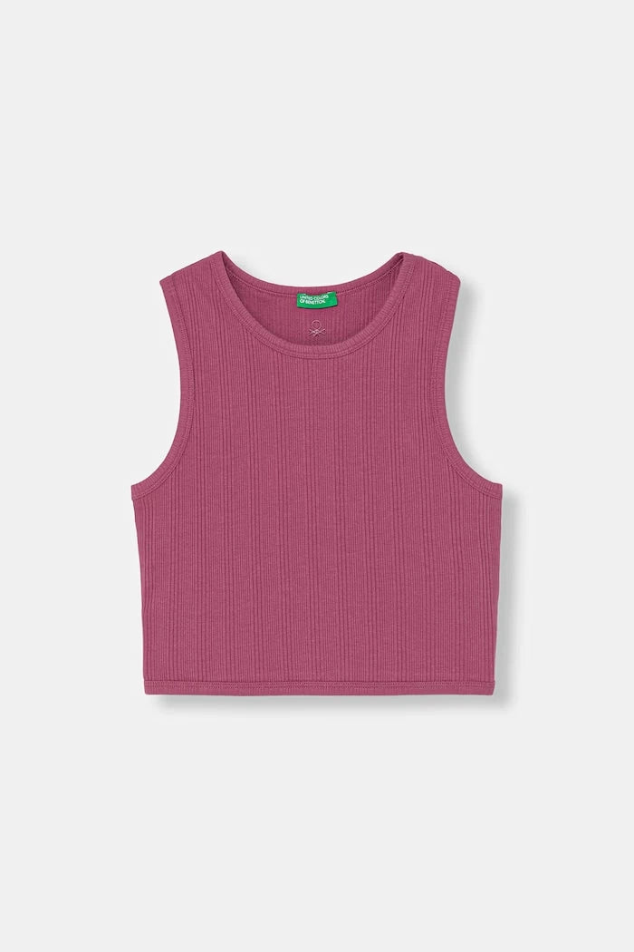 United Colors of Benetton çocuklar için pamuklu elastanlı üst