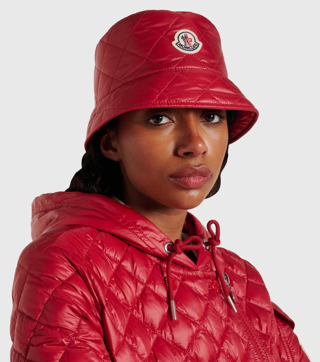 Moncler - Logo quilted bucket hat