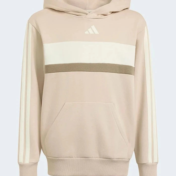 adidas kapüşonlu çocuk pamuklu sweatshirt