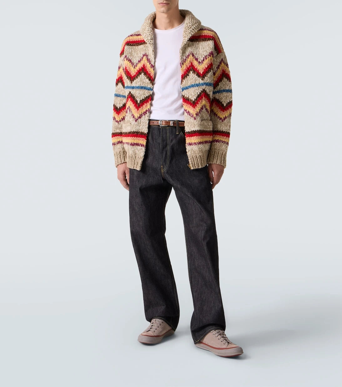 Visvim - بنطلون جينز Social Sculpture 01 بقصة مستقيمة