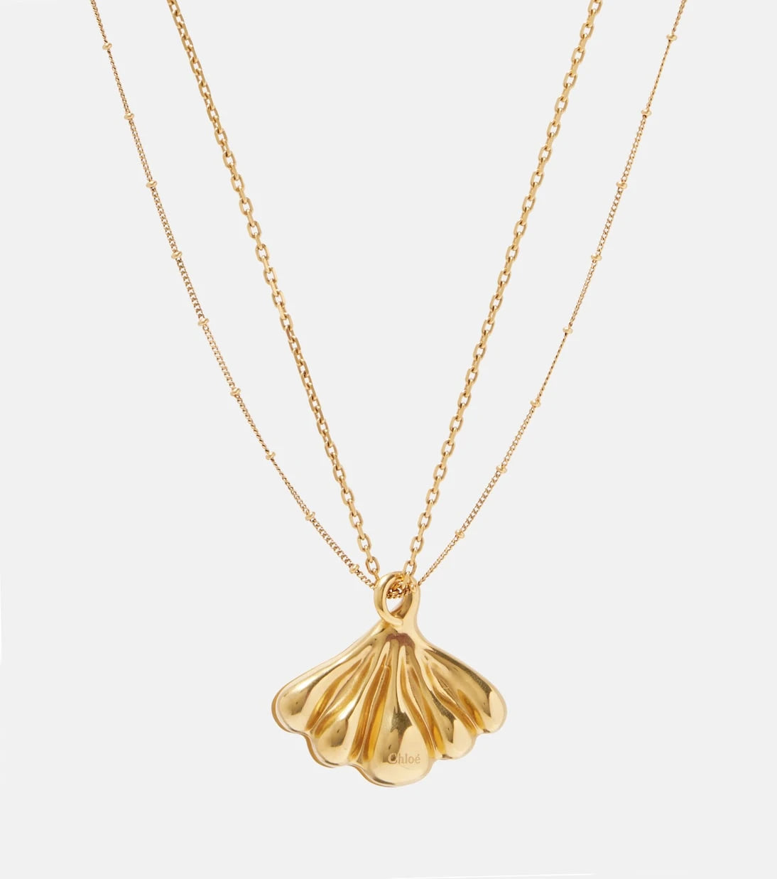 Chloé - Shell pendant necklace