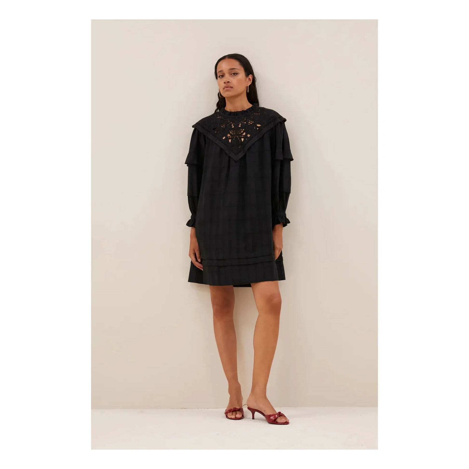 By Bar - Bowie Linen Dress | Black