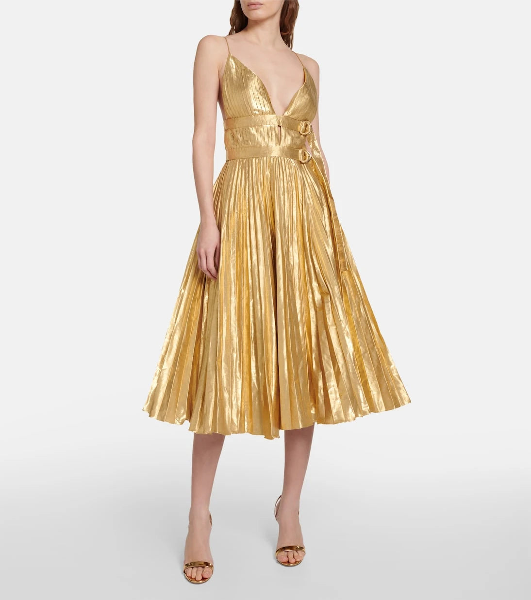 Altuzarra - Winda pleated midi dress