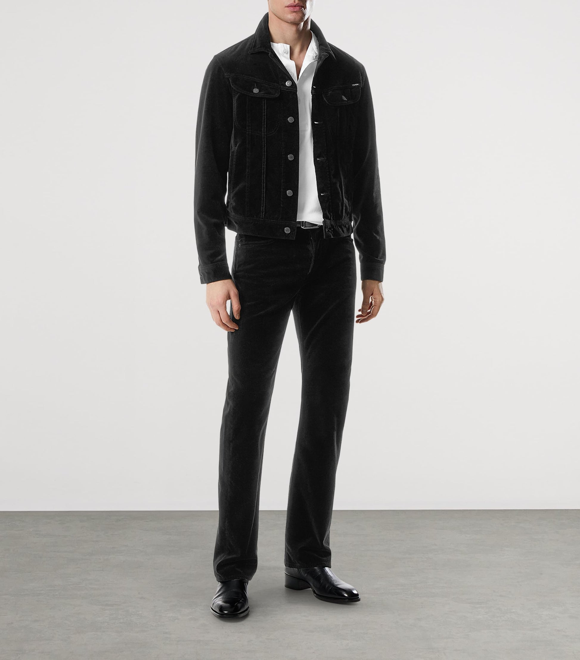 TOM FORD Black Denim Jacket