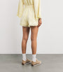 Yellow Cotton Towelling Coco Shorts