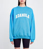 Blue Oversized Logo Sweatshirt