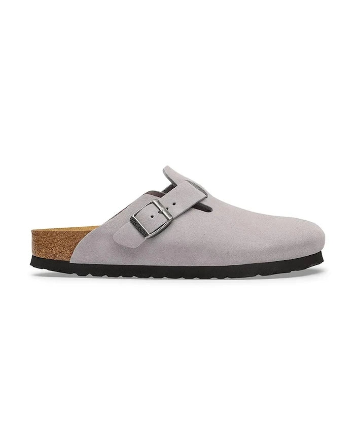 Birkenstock Boston Süet Deri Terlikler