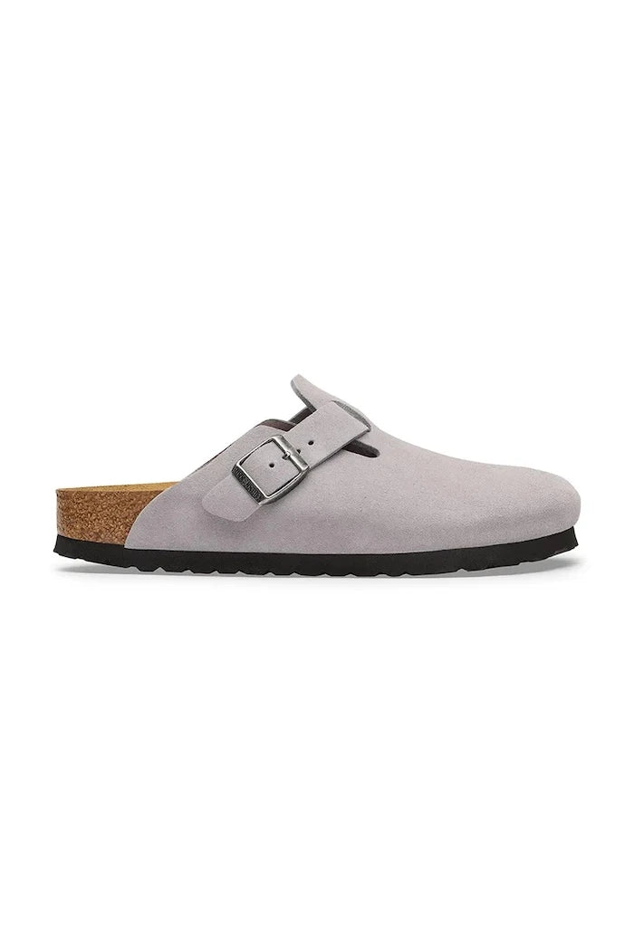 Birkenstock Boston Süet Deri Terlikler