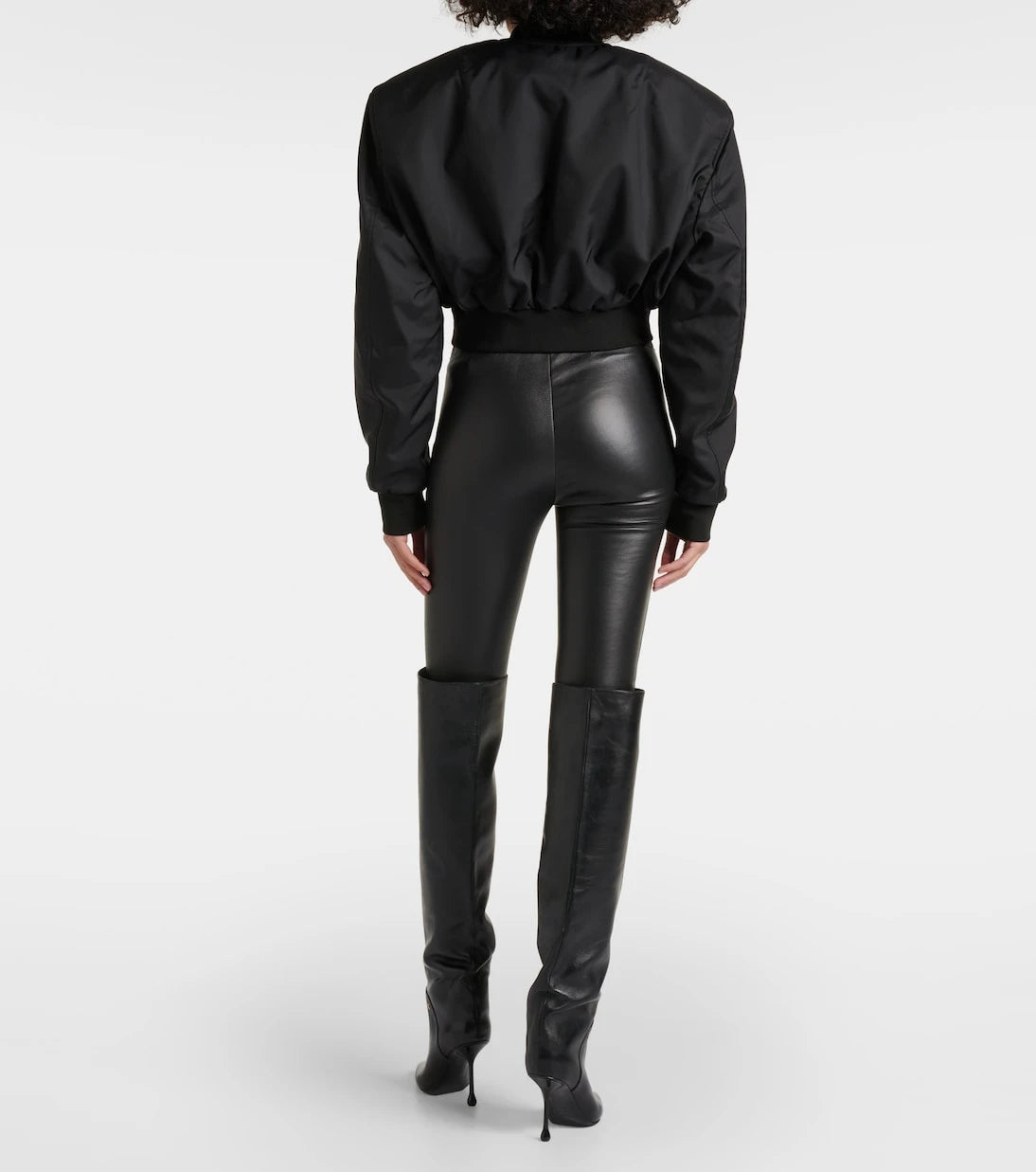 Wardrobe.NYC - Cropped bomber jacket