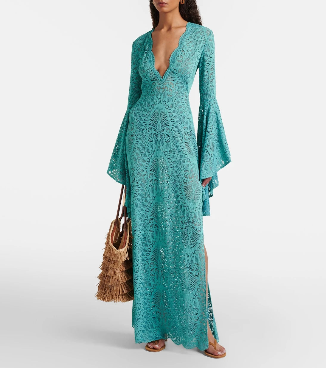 Alexandra Miro - Kara lace beach dress