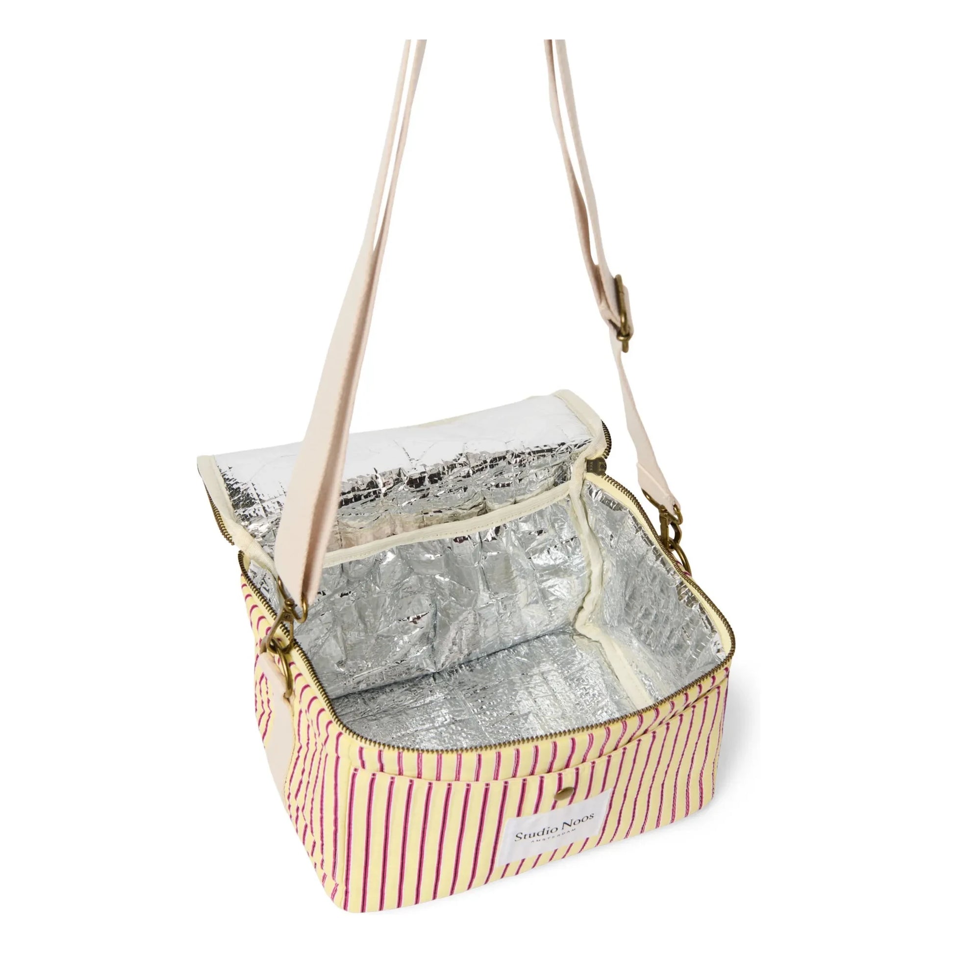 Studio Noos - Striped cooler | Pale yellow