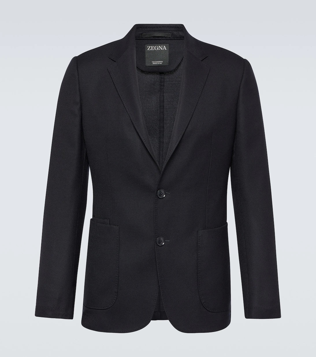 Zegna - Single-breasted wool blazer