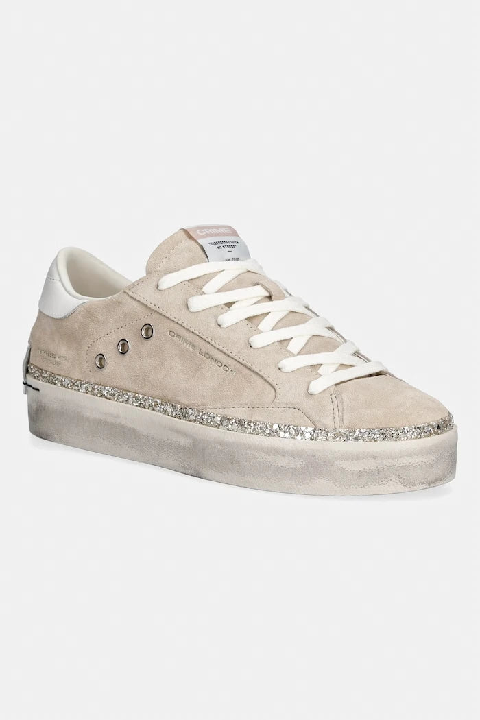 Crime London DISTRESSED PLATFORM маратонки дамски от кожа