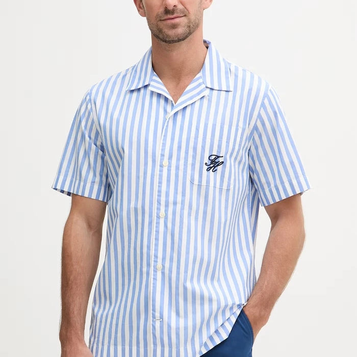 Tommy Hilfiger риза мъжка от памук SUMMER