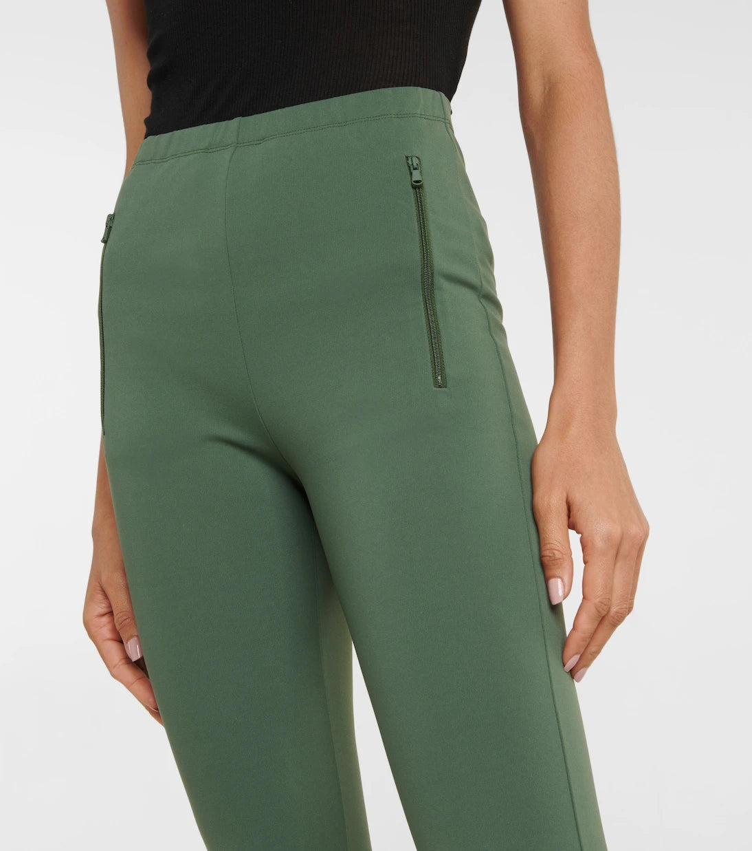 Wardrobe.NYC - Side Split high-rise leggings