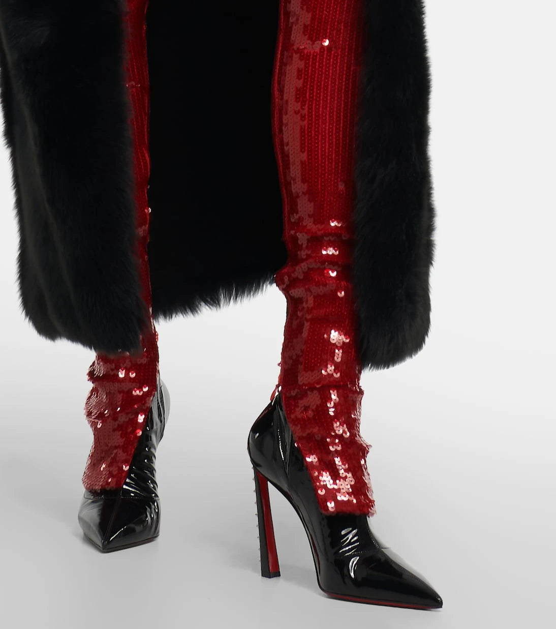 Christian Louboutin - Condorapik 100 embellished ankle boots