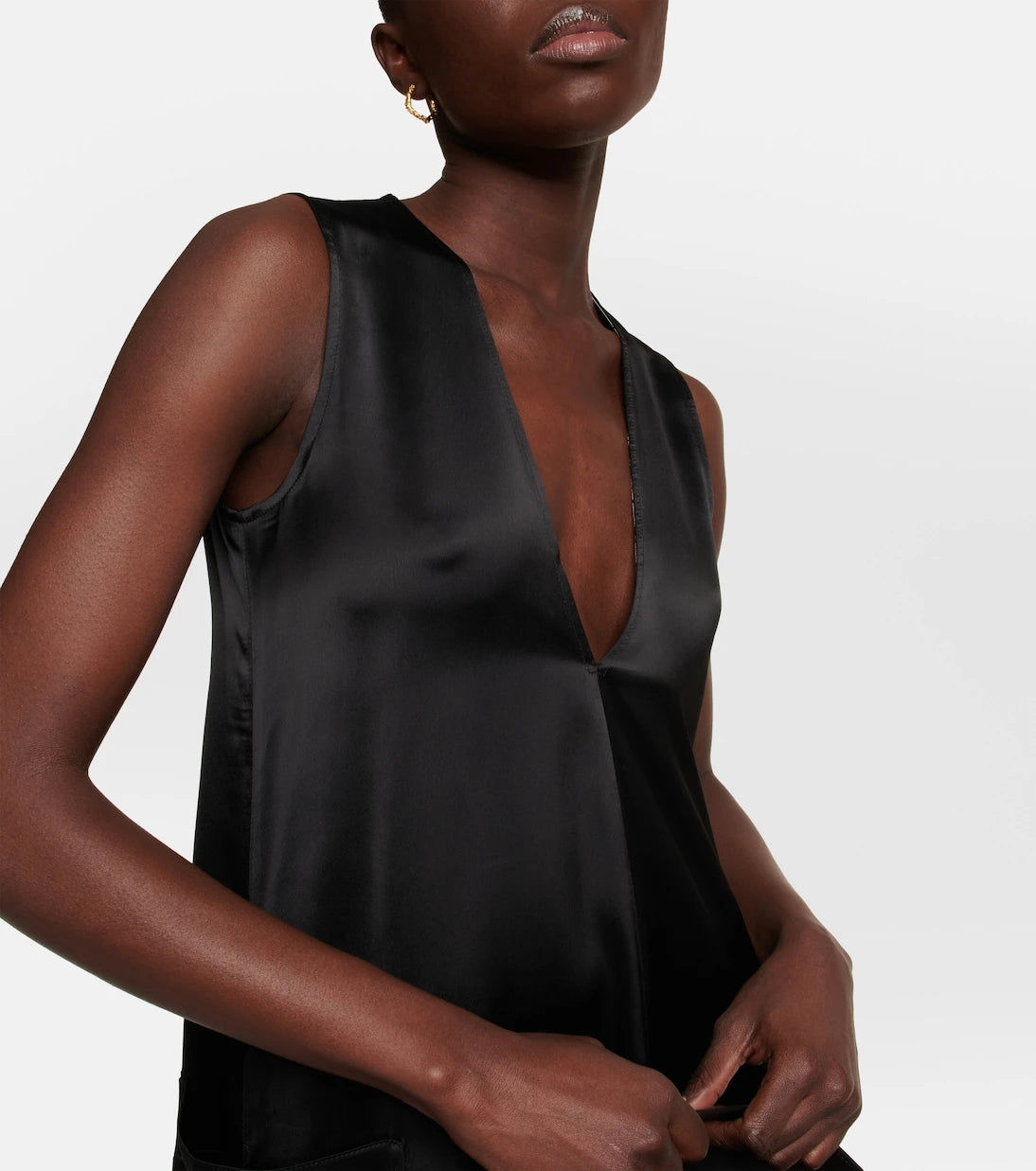 Toteme - Satin midi dress