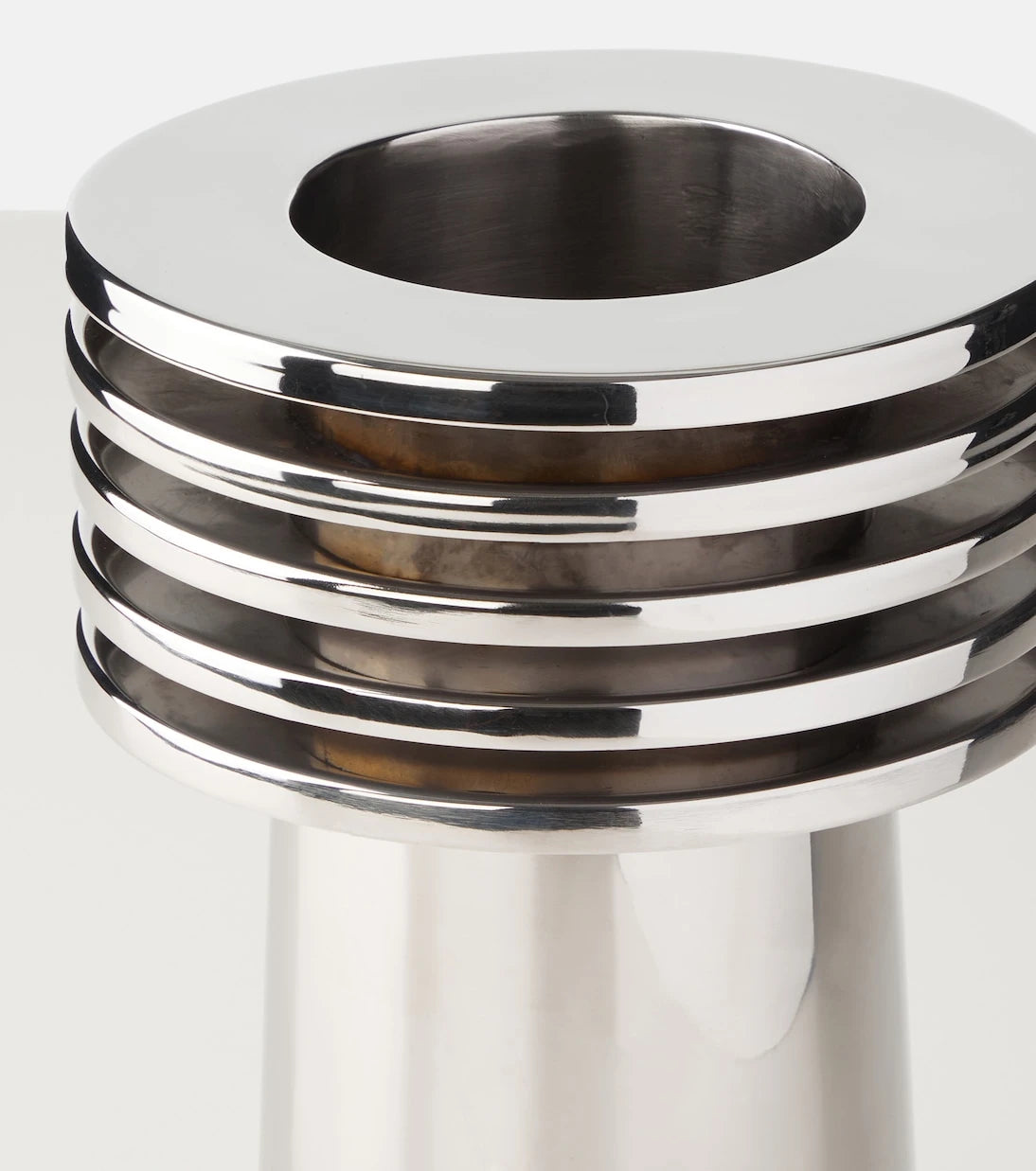 Louise Roe - Fountain 03 stainless steel vase