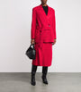 Aeron Red Suede Belted Sword Blazer