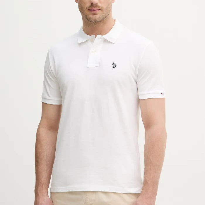 U.S. Polo Assn. Erkek Pamuklu Polo Tişört DHM PIQUE