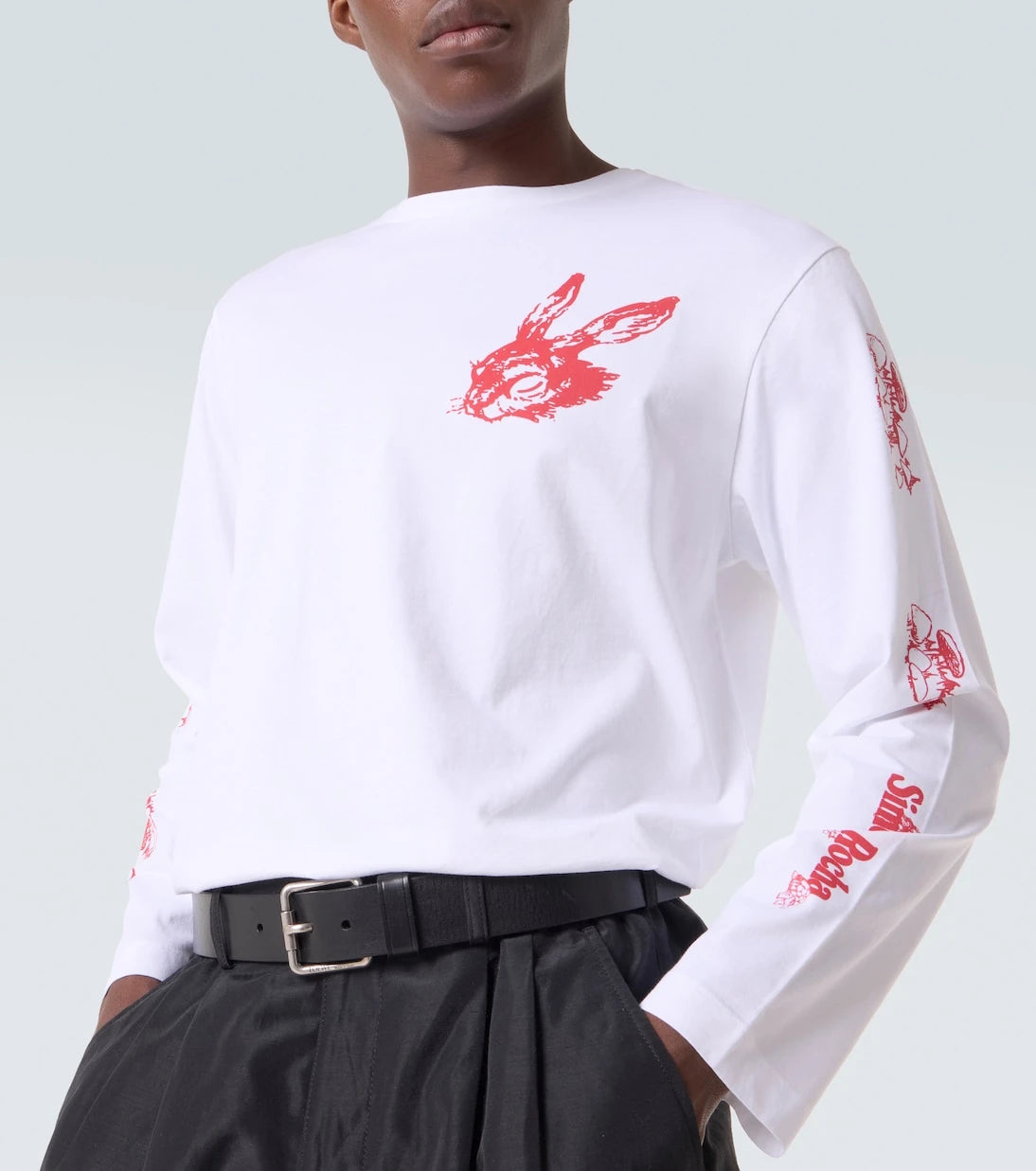 Simone Rocha - Tortoise & Hare cotton jersey T-shirt