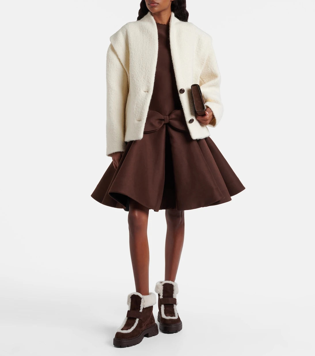 Jimmy Choo - Shea suede and shearling ankle boots